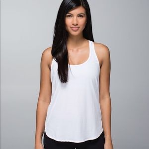 105f Singlet in White